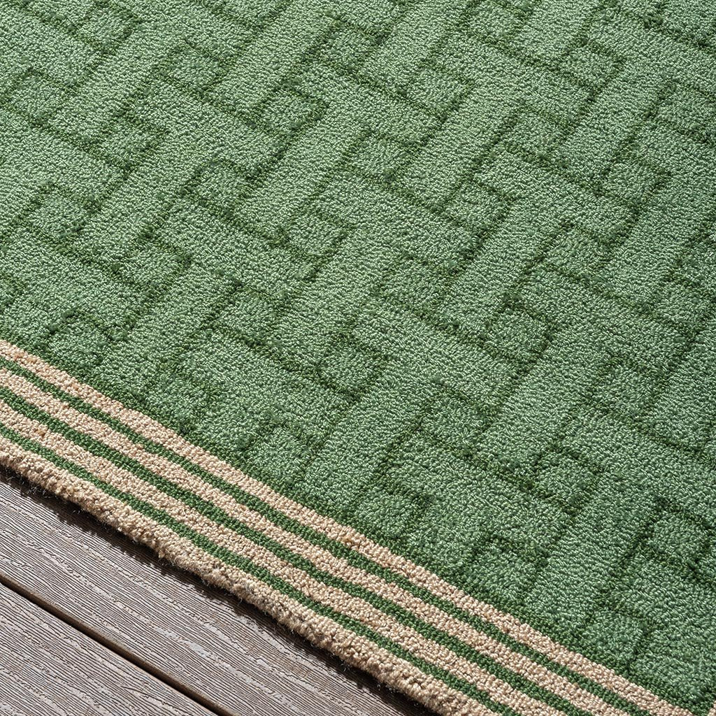 Ted Baker T Monogram Jade Green Outdoor 455807 Rug – Love-Rugs