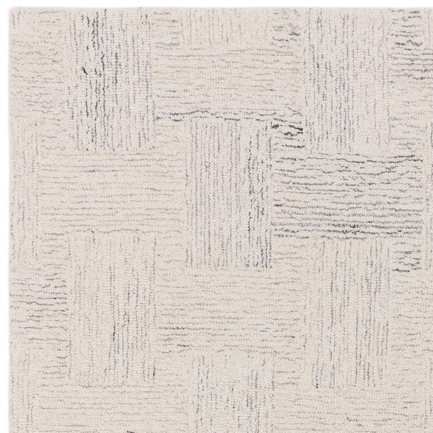 Theodore Hatch White & Black Rug
