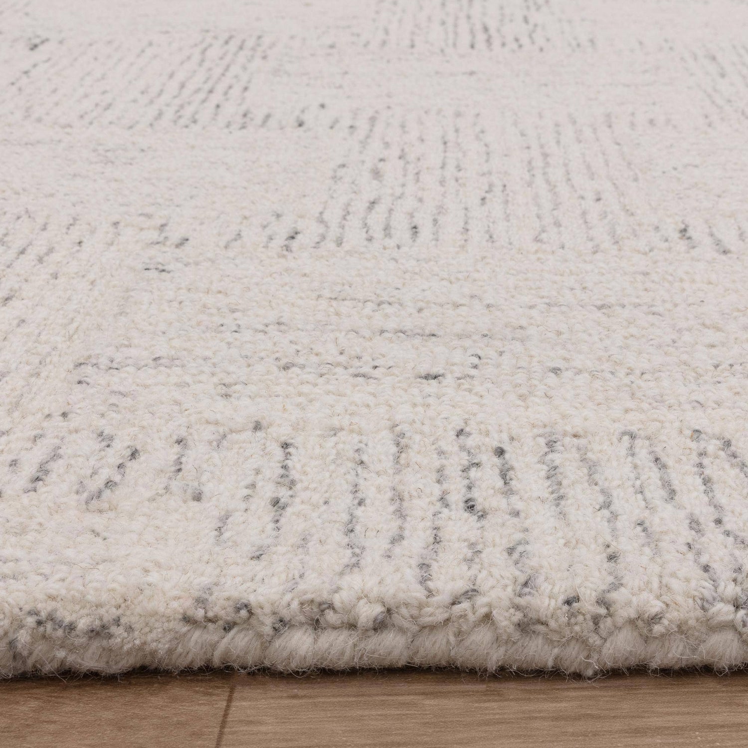 Theodore Hatch White & Black Rug