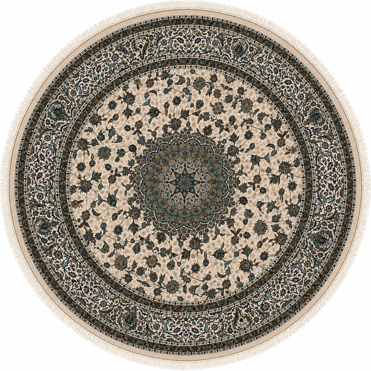 Timeless Loom Isfahan Round Rug