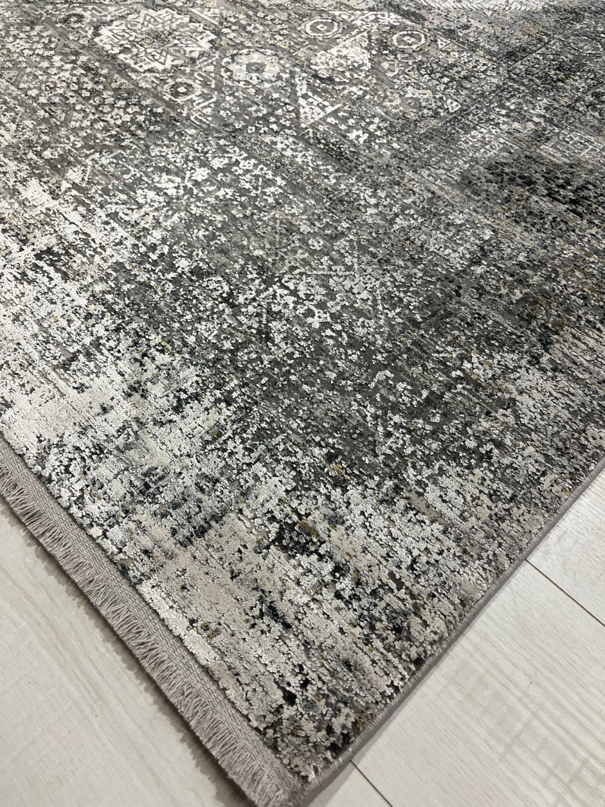 Silver Color Rug Toros Mamluk Silver Rug – Love-Rugs