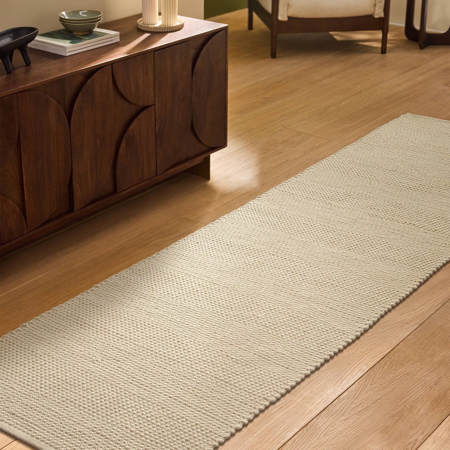MADE Varden Natural Runner Rug - Love-Rugs