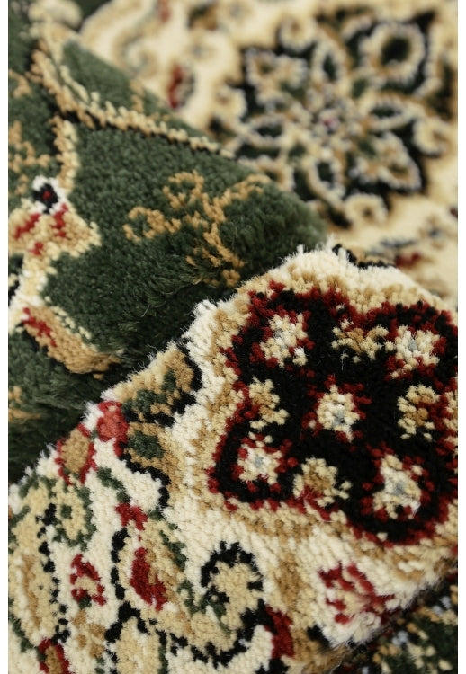 Victoria Traditional Green Rug - Love-Rugs alternate image