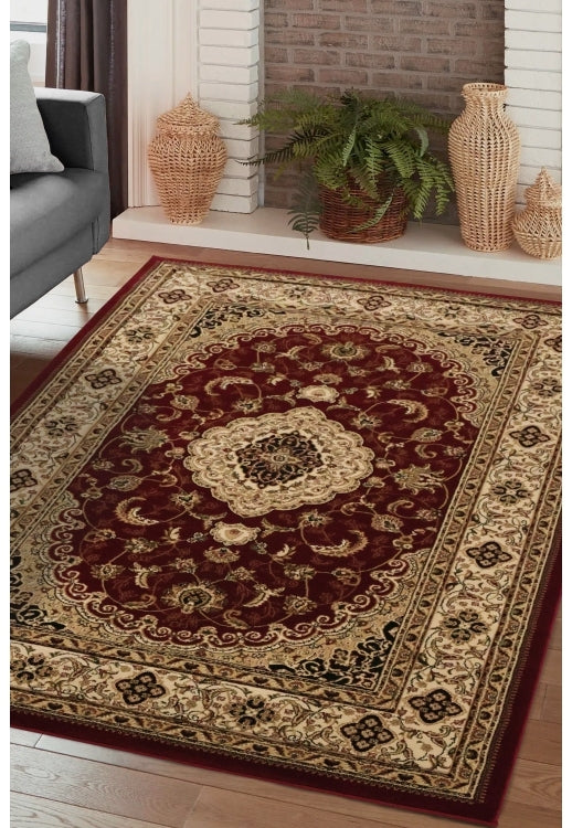 Victoria Traditional Red Rug - Love-Rugs alternate image