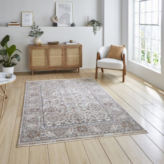 Vintage 35027 Beige Rug - Love - Rugs