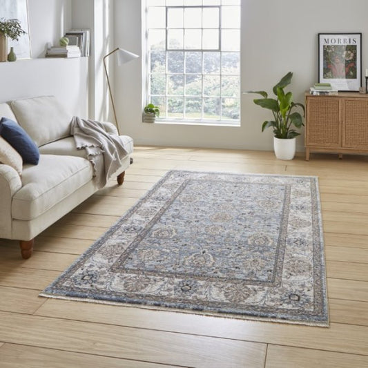 Vintage 35027 Blue Rug - Love - Rugs