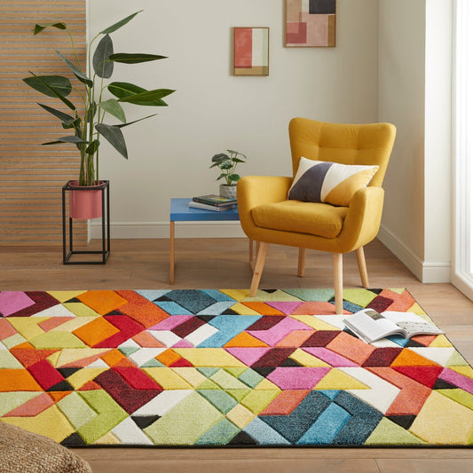 Viva VIV101 Multi Rug - Love-Rugs