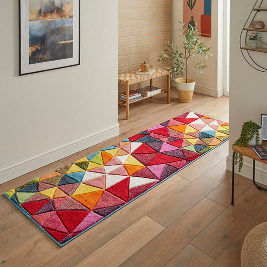 Viva VIV103 Multi Runner Rug - Love-Rugs