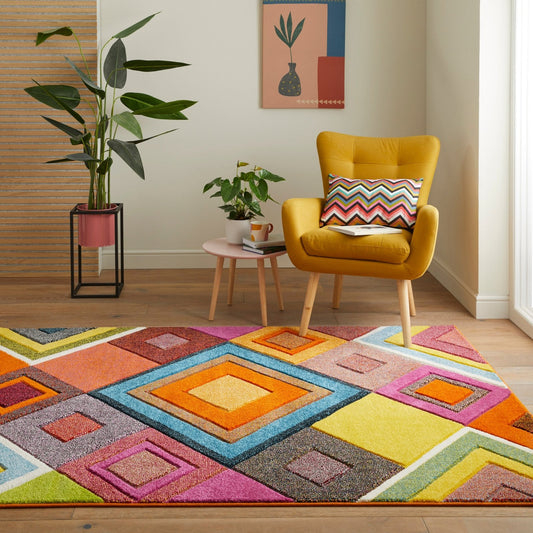 Viva VIV104 Multi Rug - Love-Rugs