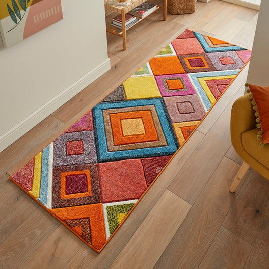 Viva VIV104 Multi Runner Rug - Love-Rugs