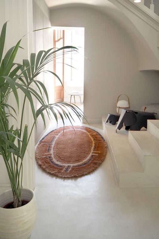 Lorena Canals Africa Woolable Karibu Round Rug - Love-Rugs alternate image