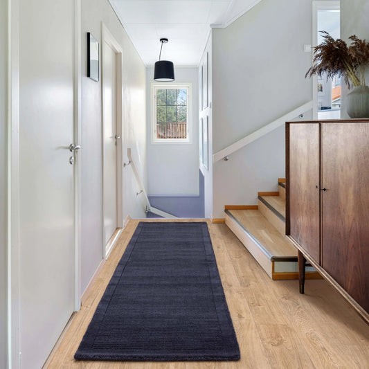 York Navy Runner Rug alternate image