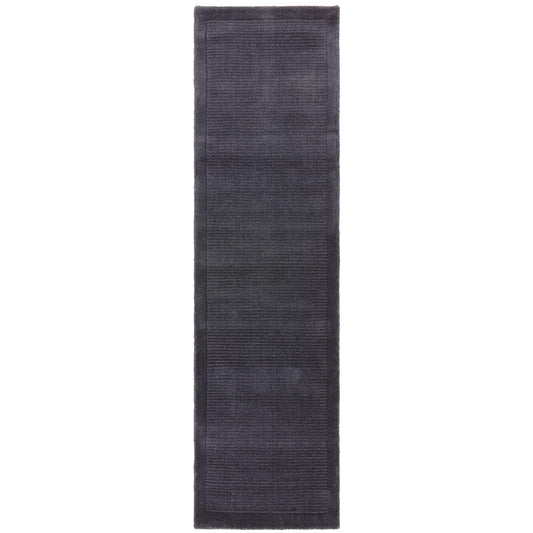 York Navy Runner Rug