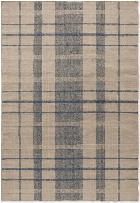 Zona Denim Check outdoor 497408 Rug - Love-Rugs