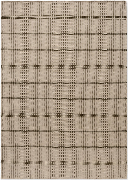 Zona Olive Stitch outdoor 495707 Rug - Love-Rugs