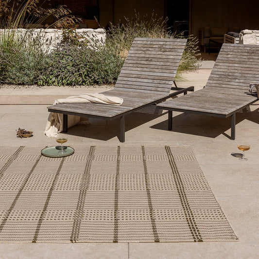 Zona Olive Stitch outdoor 495707 Rug - Love-Rugs alternate image