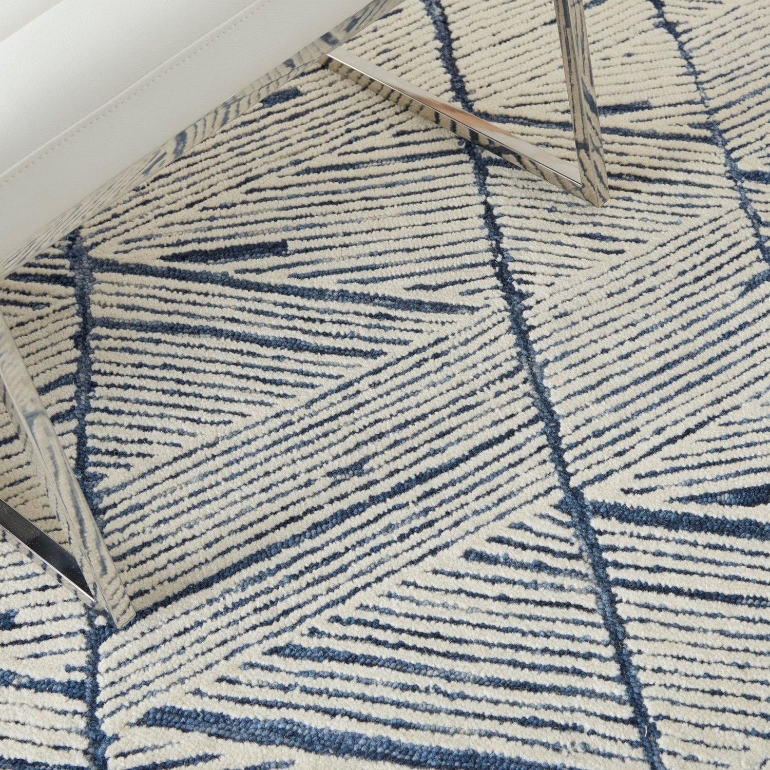 Colorado CLR01 WHTBL Rug - Love-Rugs