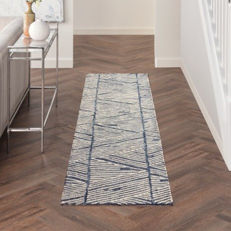 Colorado CLR01 WHTBL Runner Rug - Love-Rugs alternate image