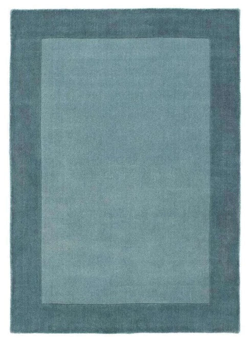 Borders Duck Egg Rug - Love-Rugs