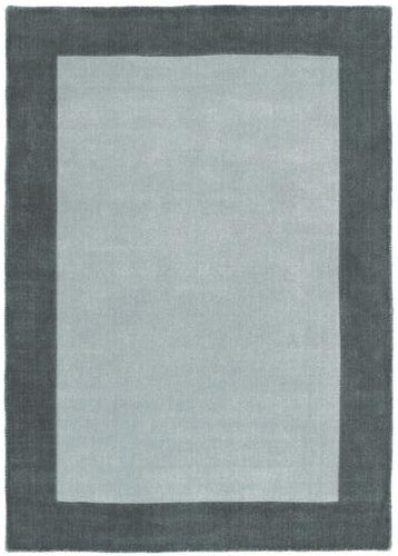 Borders Grey Rug - Love-Rugs