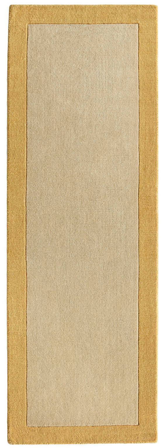 Origins Borders Ochre Runner Rug – Love-Rugs