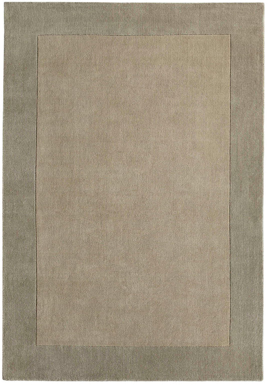 Borders Taupe Rug - Love-Rugs