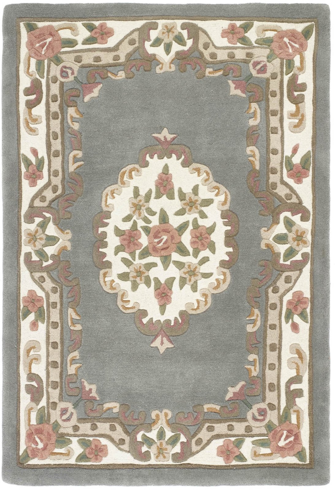 Shensi Grey Rug - Love-Rugs