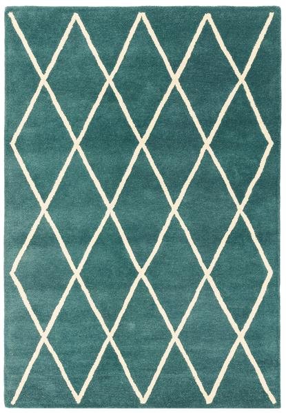 Albany Diamond Teal Grande Rug - Love-Rugs