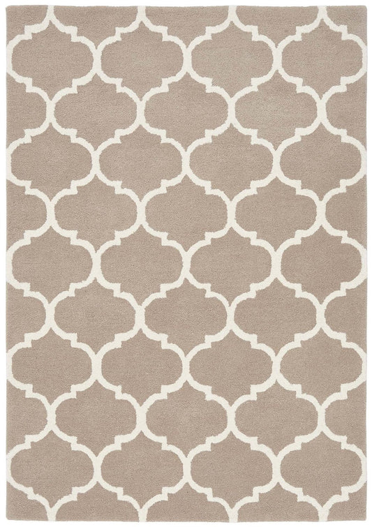 Albany Ogee Camel Rug - Love-Rugs
