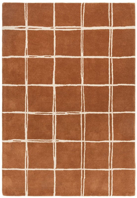 Albany Rust Rug - Love-Rugs