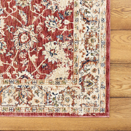 Alhambra 6549A/Red/Red Runner Rug - Love-Rugs alternate image