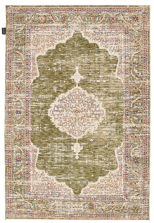 Alhambra 6594B/Ivory/Green Rug - Love-Rugs