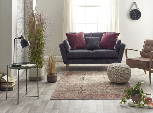 Alhambra 6645C/Ivory/Red Rug - Love-Rugs alternate image
