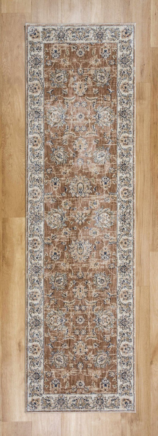 Alhambra 6992A/Rose/Beige Runner Rug - Love-Rugs