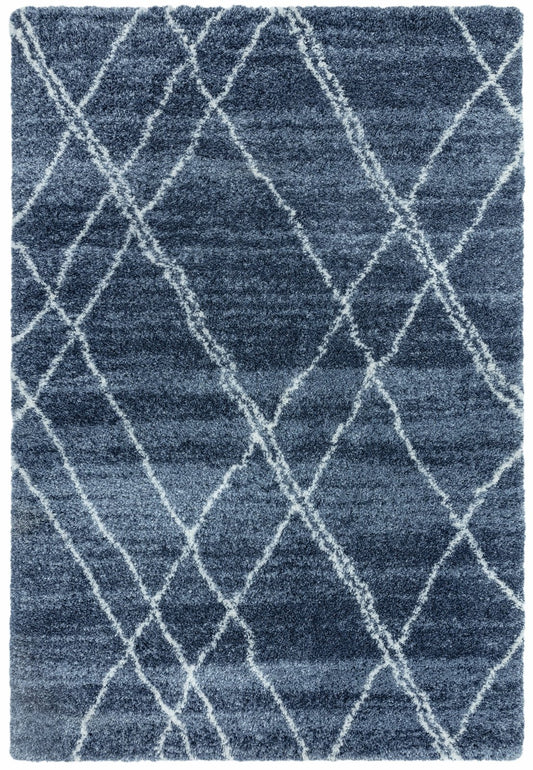 Alto AL01 Blue Cream Rug - Love-Rugs