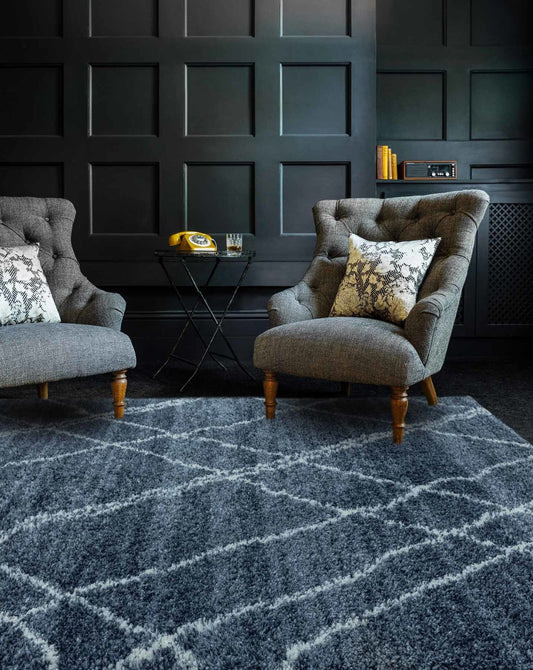 Alto AL01 Blue Cream Rug - Love-Rugs alternate image