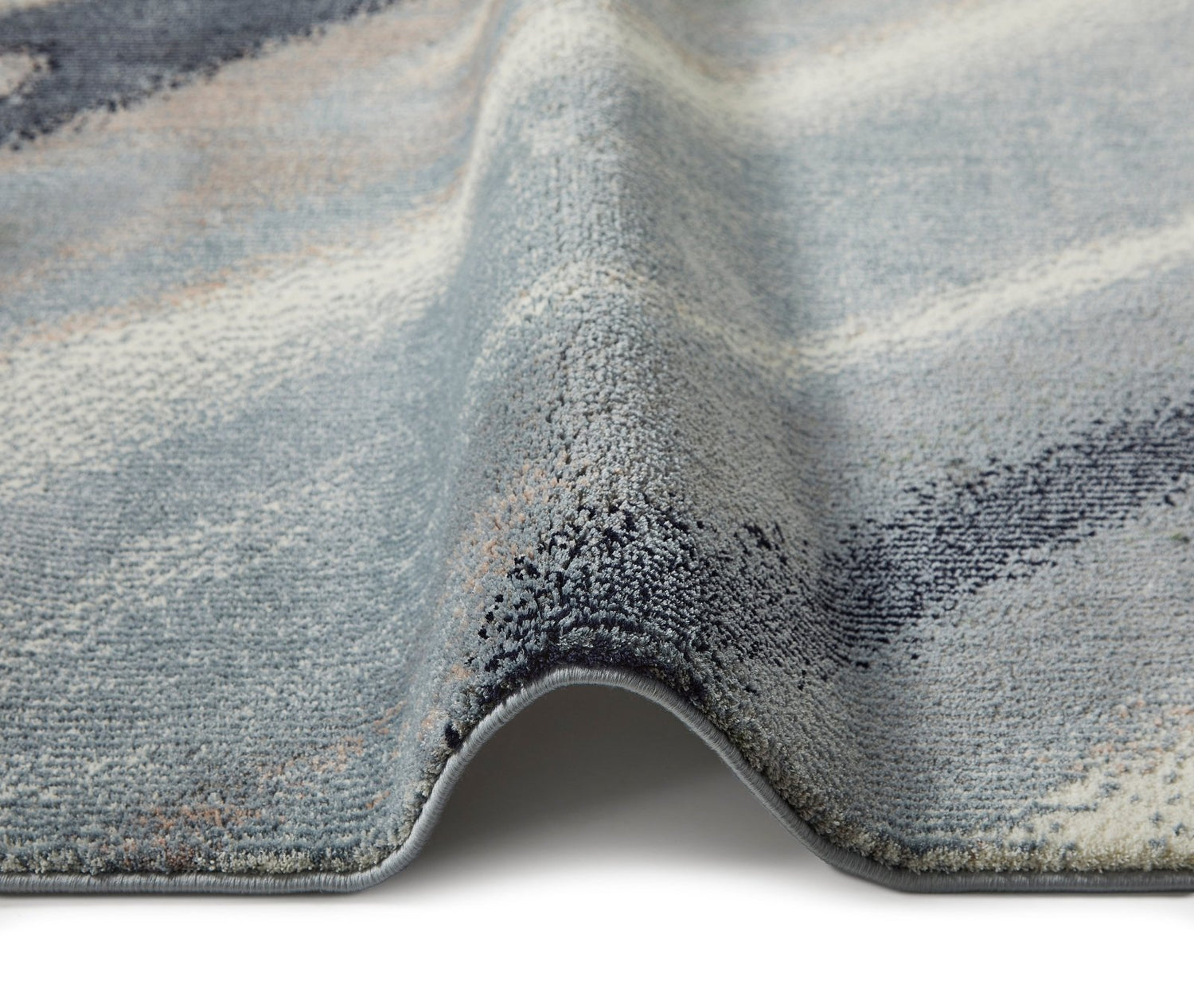Amara AMA106 Ivory Grey Blue Rug β Love-Rugs