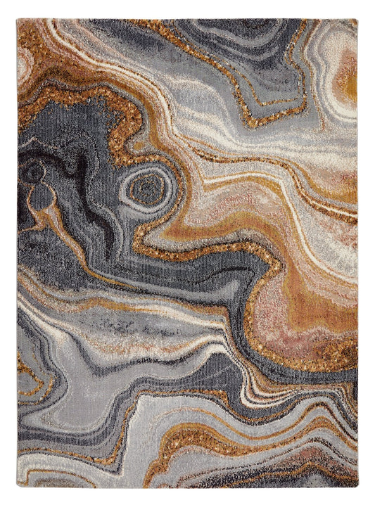 Amara AMA107 Blue Bronze Rug - Love-Rugs
