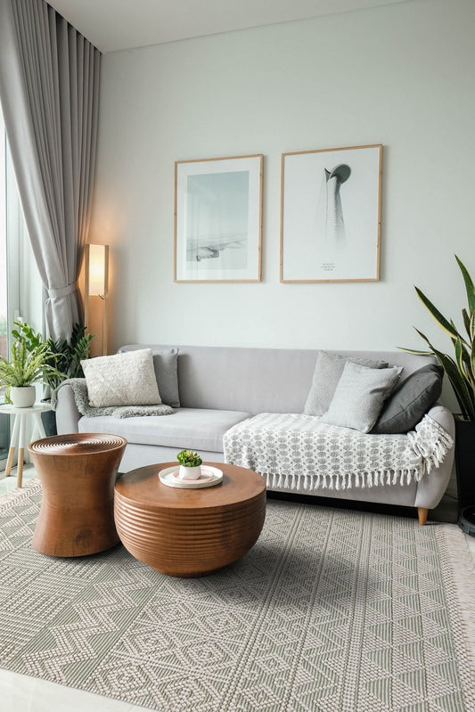Anya01 Ivory Mint Rug - Love-Rugs alternate image