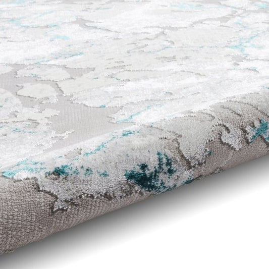 Apollo 2677 Grey/Green Rug - Love-Rugs alternate image