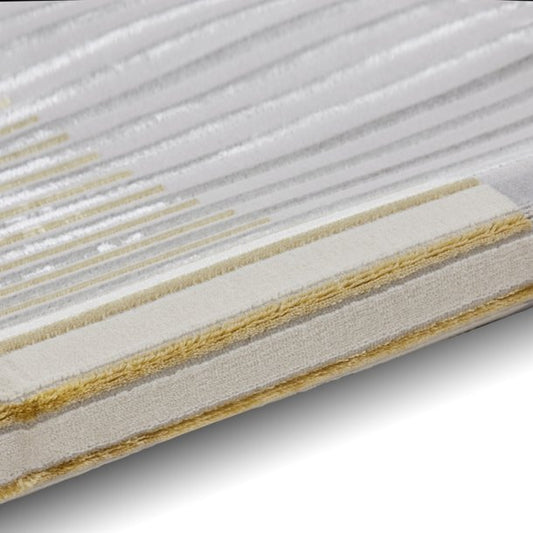 Apollo 2681 Grey/Gold Rug - Love-Rugs alternate image