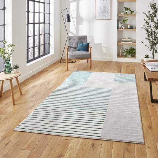 Apollo 2681 Grey/Green Rug - Love-Rugs