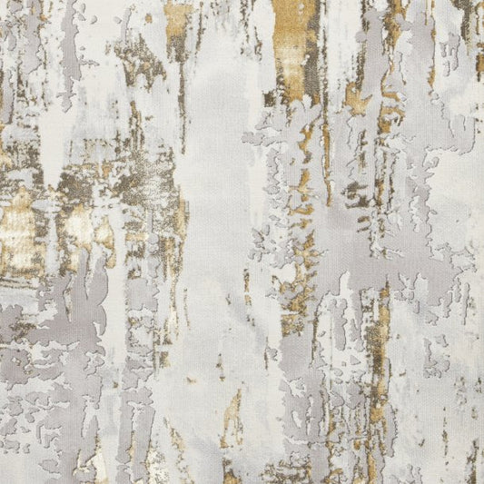 Apollo GR579 Grey/Gold Rug - Love-Rugs alternate image