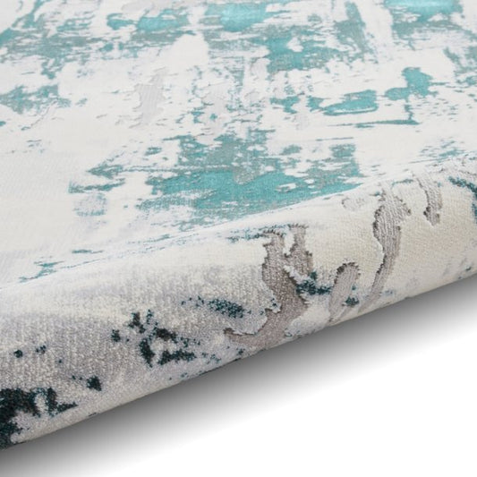 Apollo GR579 Grey/Green Rug - Love-Rugs alternate image