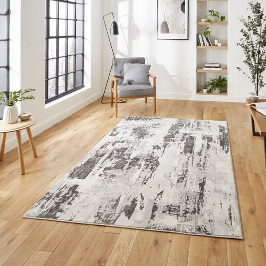 Apollo GR579 Grey/Ivory Rug - Love-Rugs