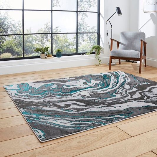 Apollo - Think GR584 Grey Green Rug - Love-Rugs alternate image