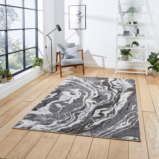 Apollo - Think GR584 Grey Rug - Love-Rugs alternate image
