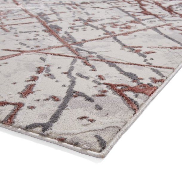 Artemis B8403A Pink/Silver Rug - Love-Rugs