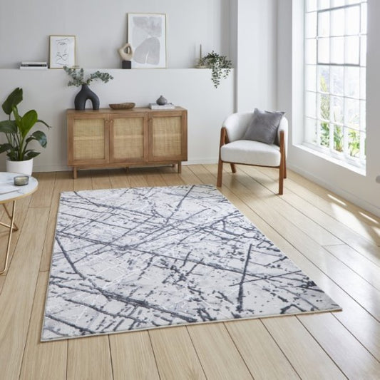 Artemis B8403A Silver Rug - Love-Rugs