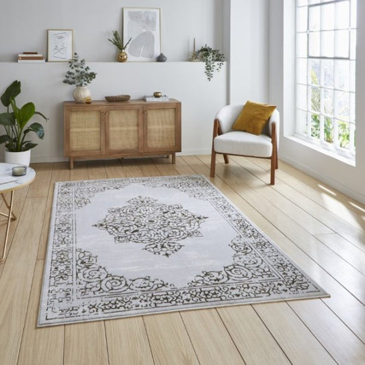 Artemis B9076A Gold/Silver Rug - Love-Rugs